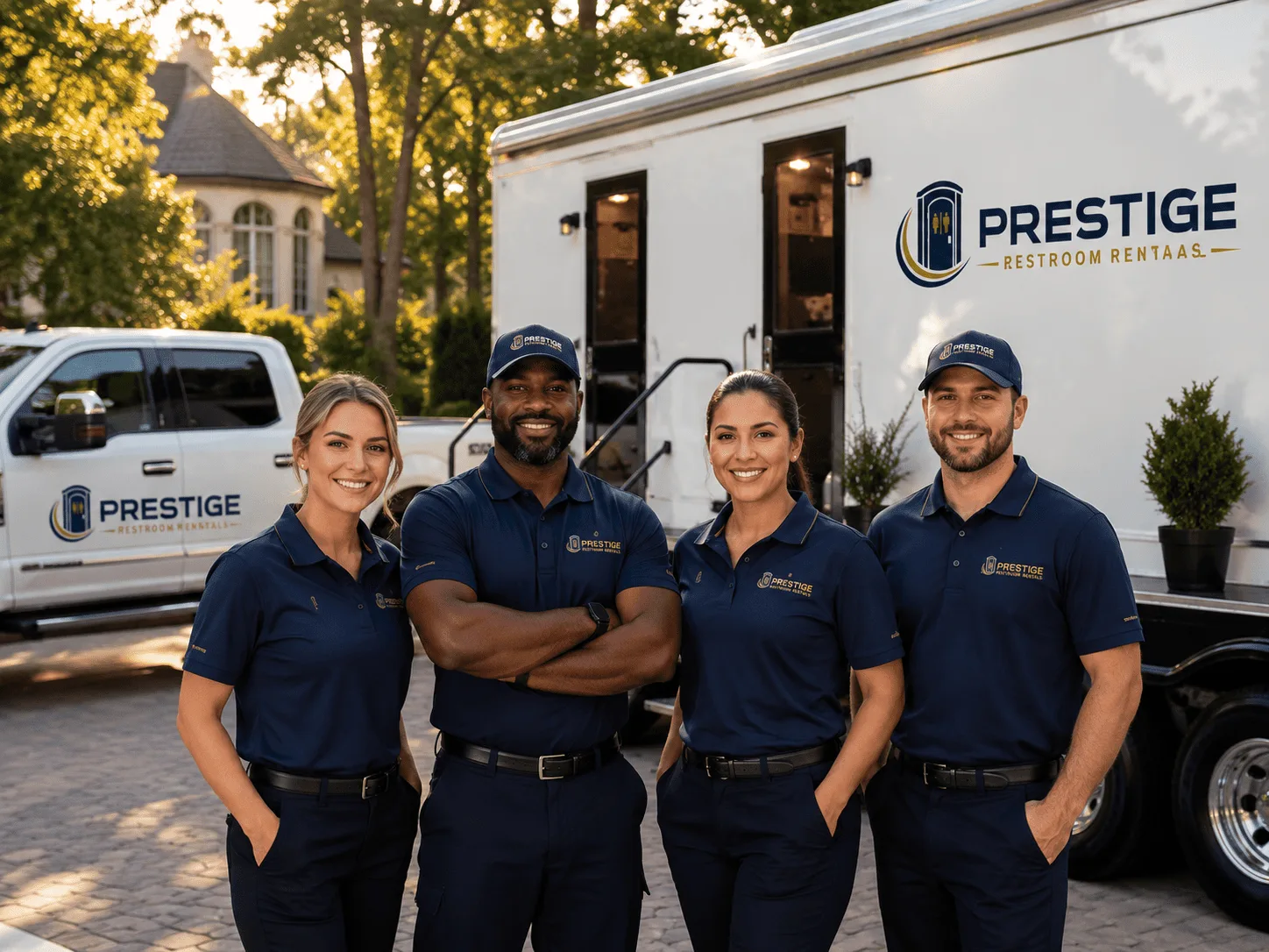 Trusted Luxury Portable Restrooms company in Noble, MO